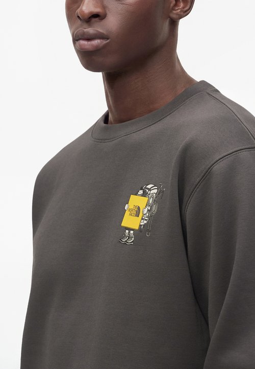 The North Face GEAR UP GET OUT RELAXED GRAPHIC - Sweatshirt - anthracite grey — photo 6