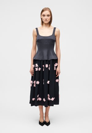 CORSET LONG DRESS - Φόρεμα ημέρας - dark blue