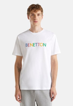 United Colors of Benetton - T-shirt z nadrukiem