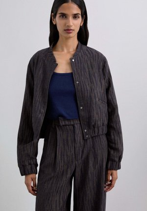 Chaquetas bomber - blue brown