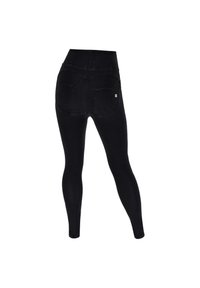 Freddy CURVY VITA ALTA  - Pantaloni - black jeans black seams