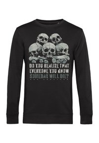 Henry Tiger Langarmshirt - black