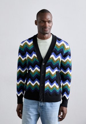 BUTTONED  - Strickjacke - blue tones