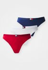 HERITAGE THONG 3 PACK  - String - white/primary red/preppy navy