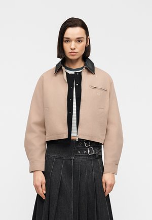 NMSCOTTY BARN  JACKET - Light jacket - chinchilla