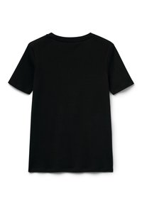 United Colors of Benetton WITH V-NECK - T-shirt basique - black