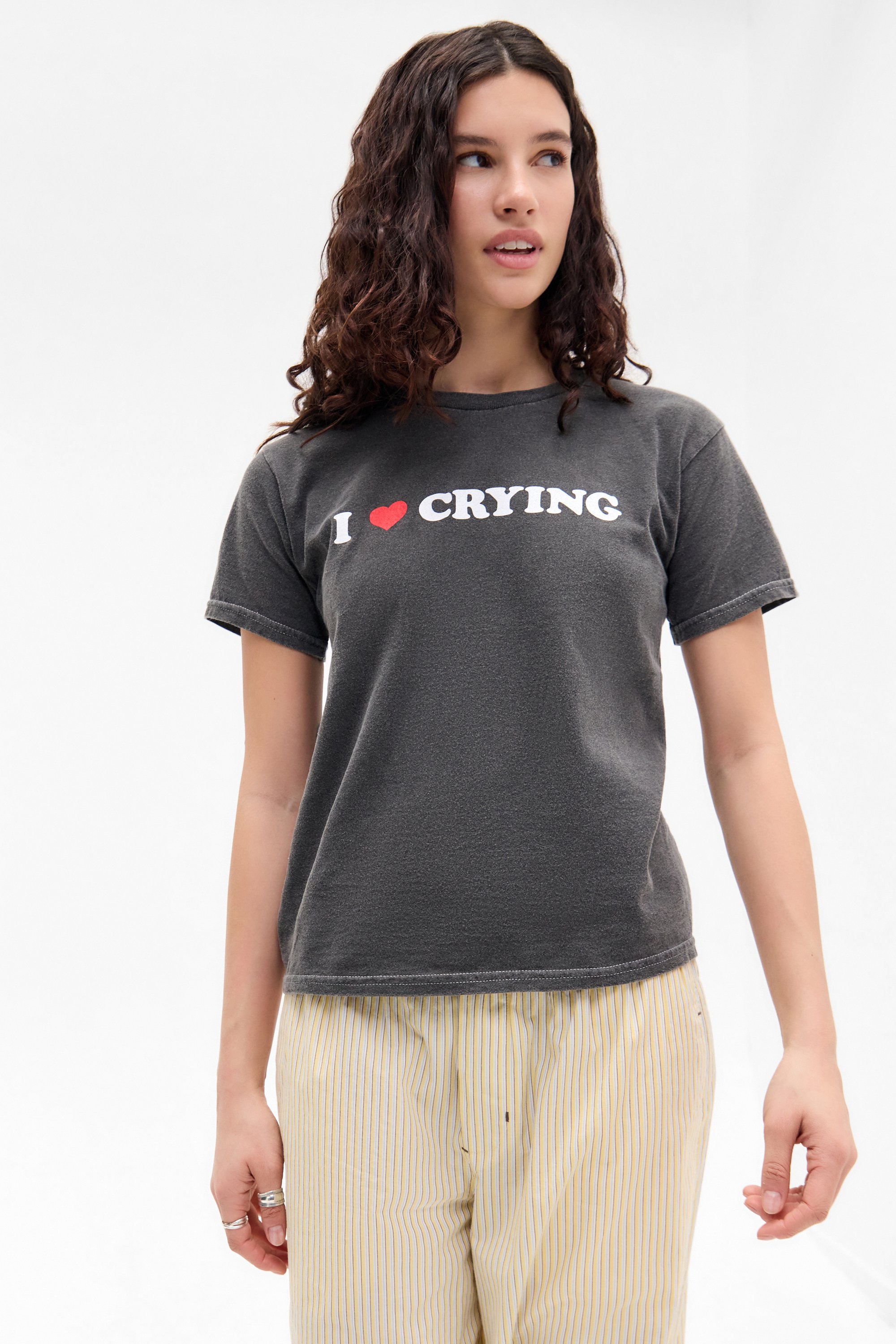 T-shirt Urban Outfitters – Gris, Imprimé Industriel 1978, Taille L (oversized, Unisexe)