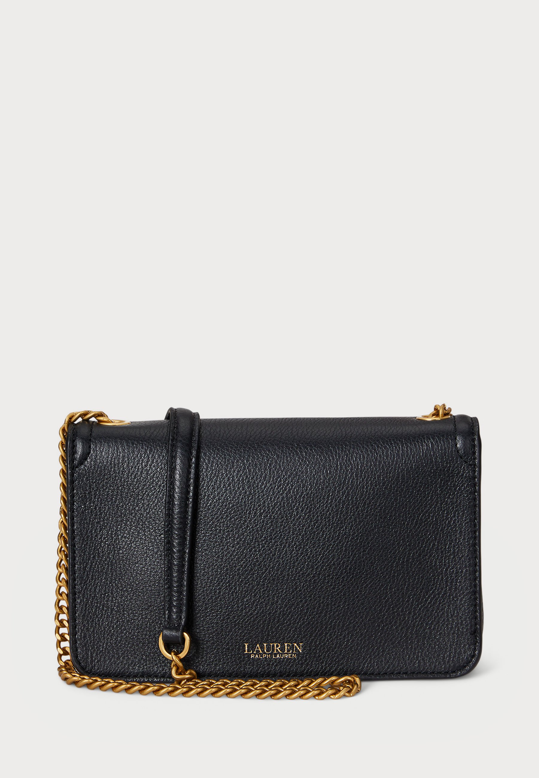 Lauren Ralph Lauren PEBBLED LEATHER BRADLEY CROSSBODY WALLET - Sac