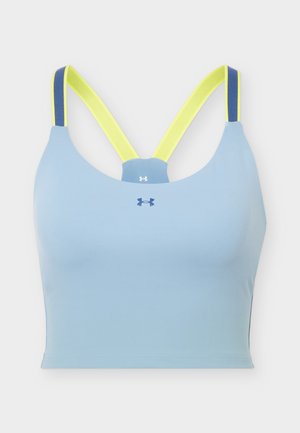 Under Armour, MOTION SPORT TAPE TANK - Μπλούζα - blue wind/flash light/blackout navy