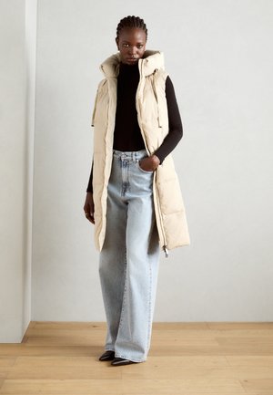 SQUARE WAISTCOAT - Strukirani kaput - feather gray