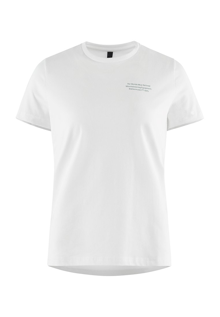 Klättermusen T-shirt print wit