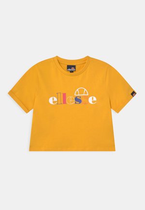 NATTIA - Print T-shirt - yellow