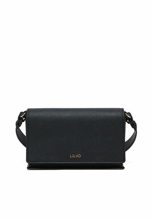 WITH LOGO - Sac bandoulière - black