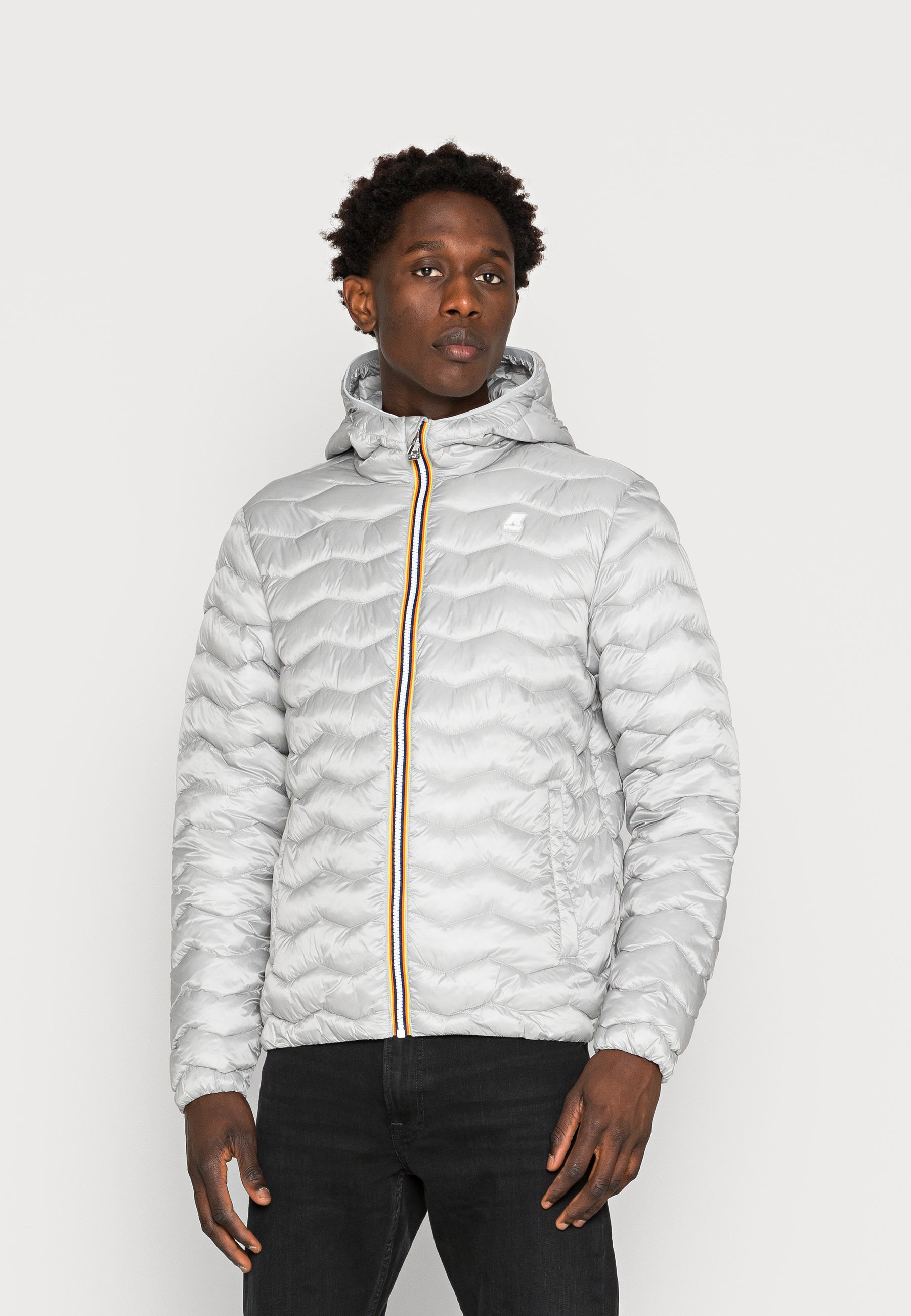 kway jacket grey