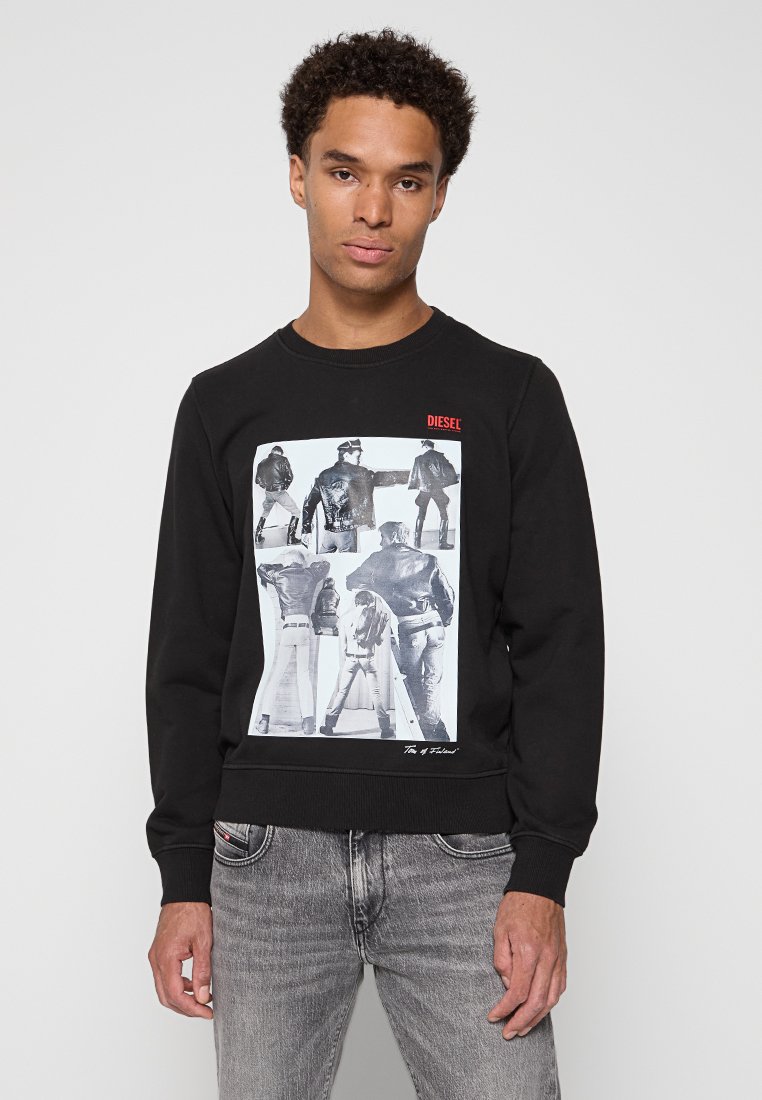 Diesel Sweater zwart