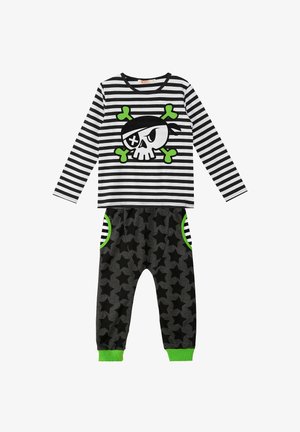 STRIPES SET - Pantalon de survêtement - weiß