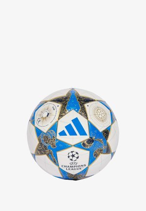adidas Performance Fotbal - white/dark blue/multicolor/gold metallic