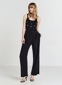 Calliope FIOCCHI STRASS - Top - ultrablack