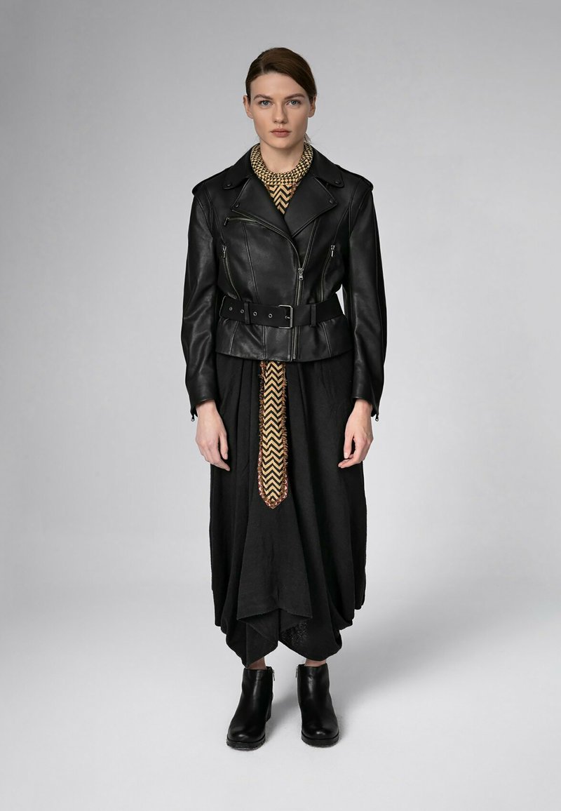 Damen Bekleidung | Vespucci by VSP HANA Lederjacke black/schwarz - MY70795 Damen Bekleidung | Vespucci by VSP HANA Lederjacke black/schwarz - MY70795