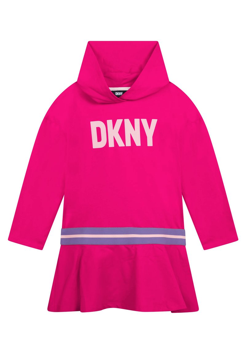 DKNY Jerseyjurk donkerroze