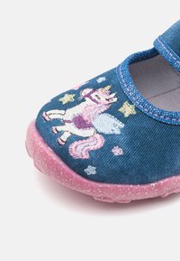 Superfit BONNY - Tøfler - blau/pink