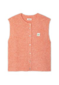 EAST - Waistcoat - peches blanche chine