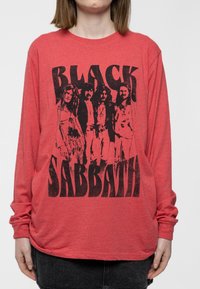 Paradiso Clothing SABBATH BAND SHOT LONG SLEEVE - Long sleeved top - red