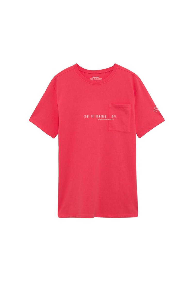 Ecoalf T-shirt print donkerroze Ecoalf T-shirt print donkerroze