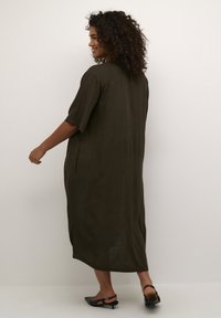 Kaffe Curve KCMILLE - Vestido informal - forest night
