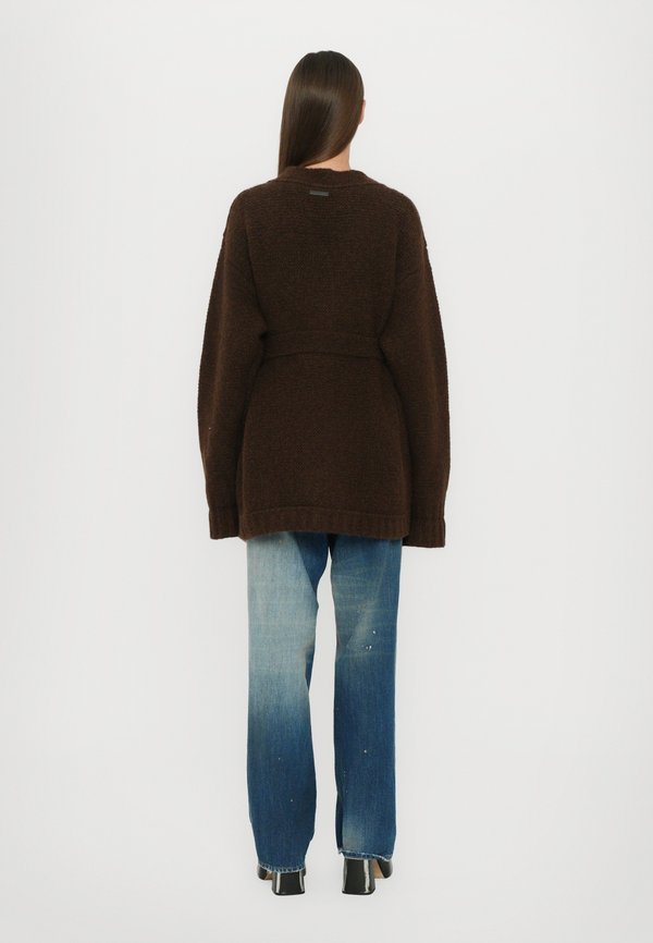 CARDIGAN - Cardigan - chocolate4