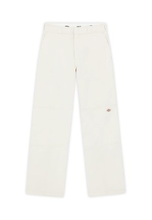 DOUBLE KNEE REC  - Trousers - whitecap gray