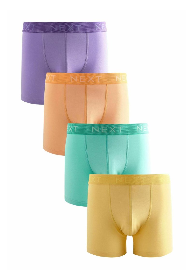 Next WAISTBAND 4 PACK  - Úzké boxerky - bright yellow green orange purple