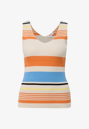 s.Oliver, IM SLIM FIT - Top - orange