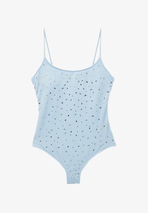 Koton, STONE-EMBELLISHED SWIMSUIT . - Maillot de bain - blue