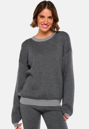 STORMIE - Pullover - black gris chiné