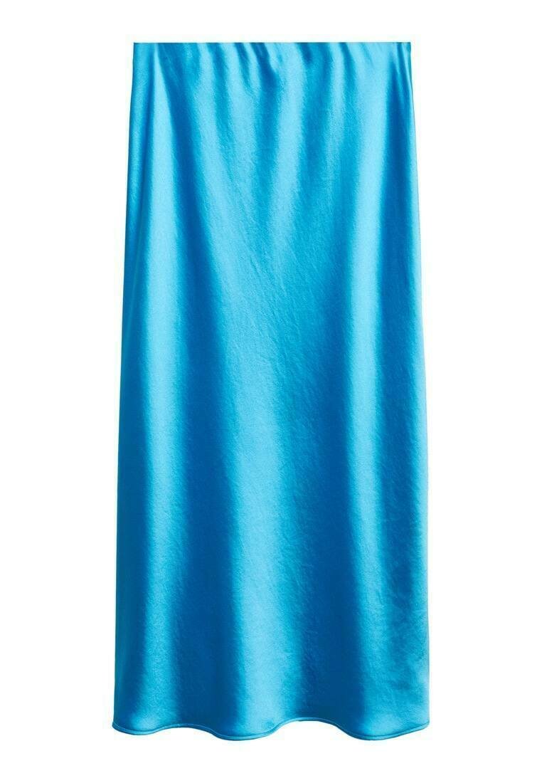Mango A-lijn rok turquoise Mango A-lijn rok turquoise