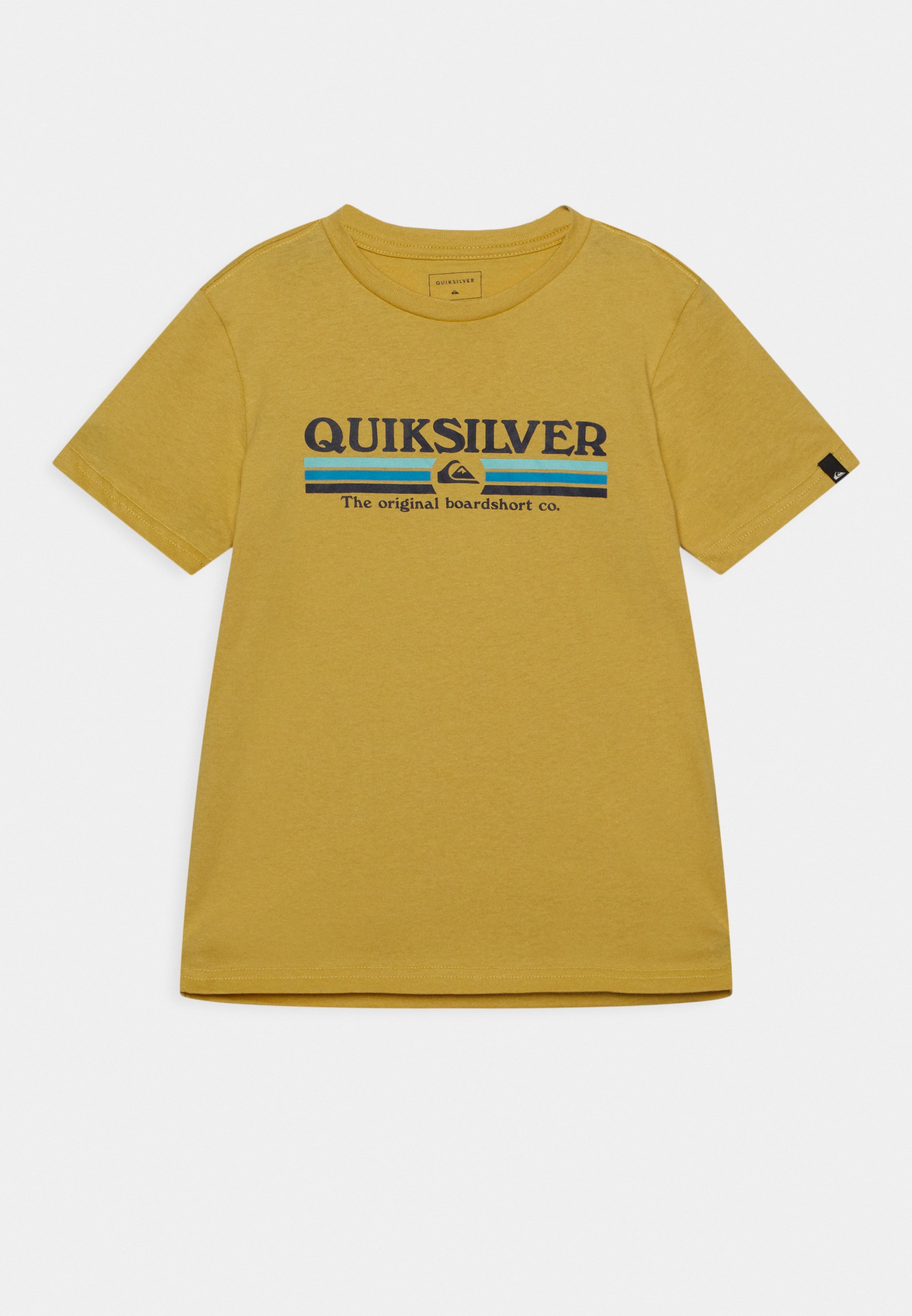 Quiksilver LINED UP - T-shirt print - rattan/Geel - Zalando.nl