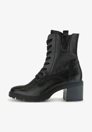 Gabor Comfort, Botines con cordones - schwarz micro