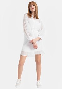 Armani Exchange Blusenkleid - bianco