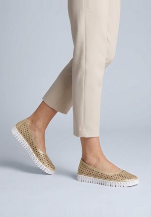 Ilse Jacobsen, Scarpe senza lacci - platin pearled ivory