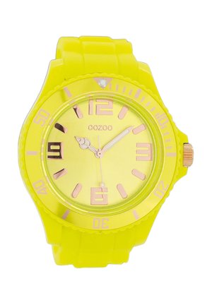 ANALOG MINERALGLAS - Watch - gelb