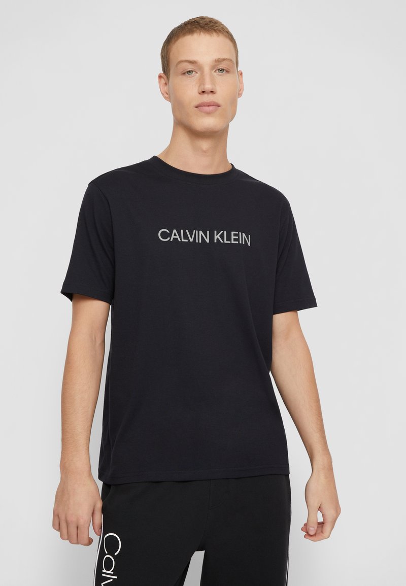 Calvin Klein Performance Print Tshirt black Zalando.co.uk