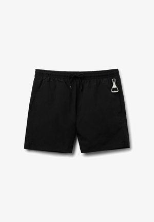 IUMAN Intimissimi, MID-LENGTH WITH BOTTLE OPENER - Badeshorts - black