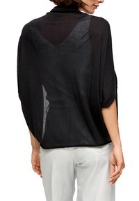 s.Oliver BLACK LABEL Poncho - schwarz