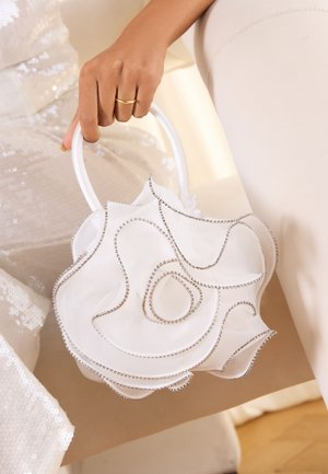 Lipsy BRIDAL EMBELLISHED  TOP HANDLE  - Håndtasker - ivory