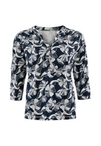 Unausgewählt, navy floral aop