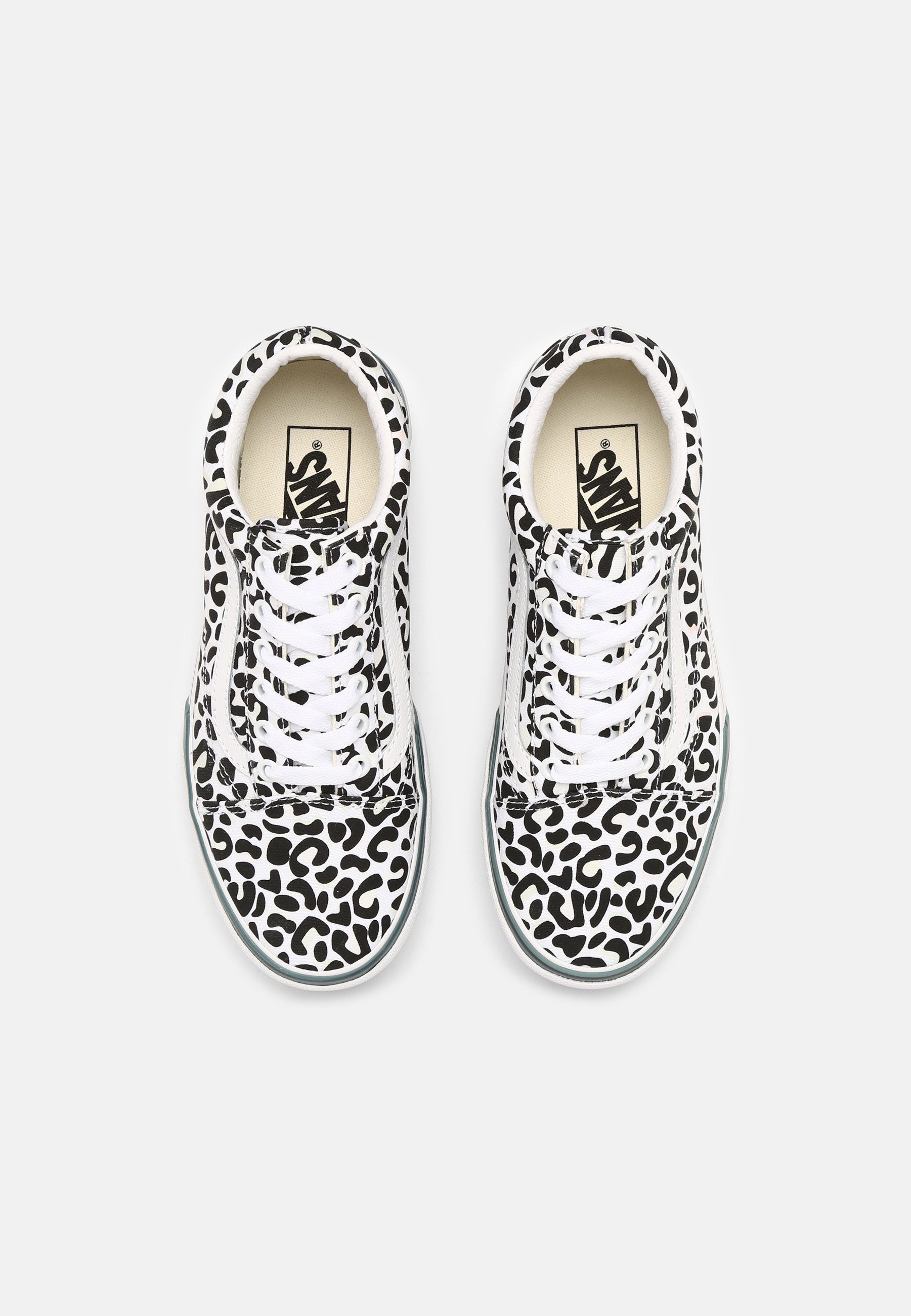 vans leopard grise