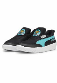 Puma MERCEDES-AMG PETRONAS BAO KART MOTORSPORT - Loaferit/pistokkaat - black sheen green