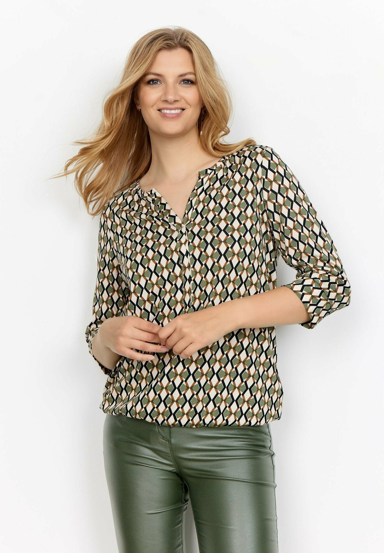 Soyaconcept Blouse - green/groen - Zalando.nl