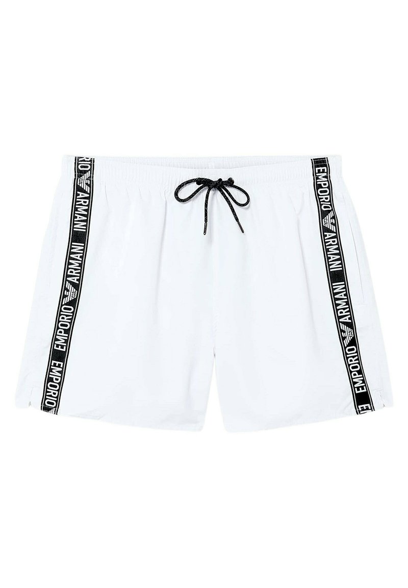 Emporio Armani MIT TUNNE Swimming shorts weiß/white Zalando.ie